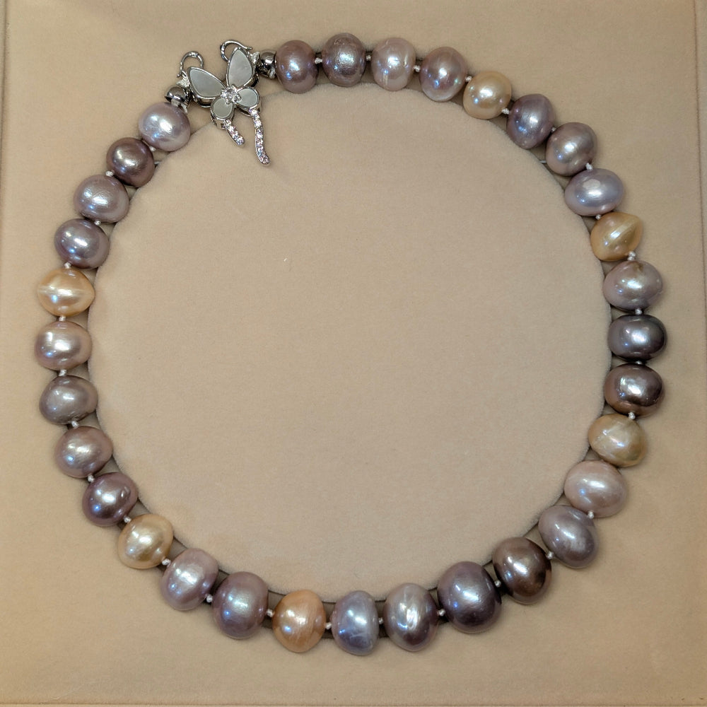 Multi Color Freshwater Necklace Murun Pearls