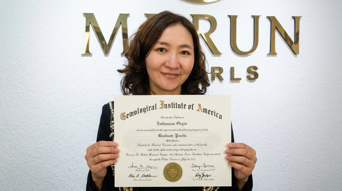 Pearls and Pride: The First Mongolian to Earn GIA’s Graduate Pearls Diploma