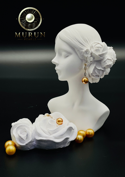 Golde South Sea Pearl Stud Earrings