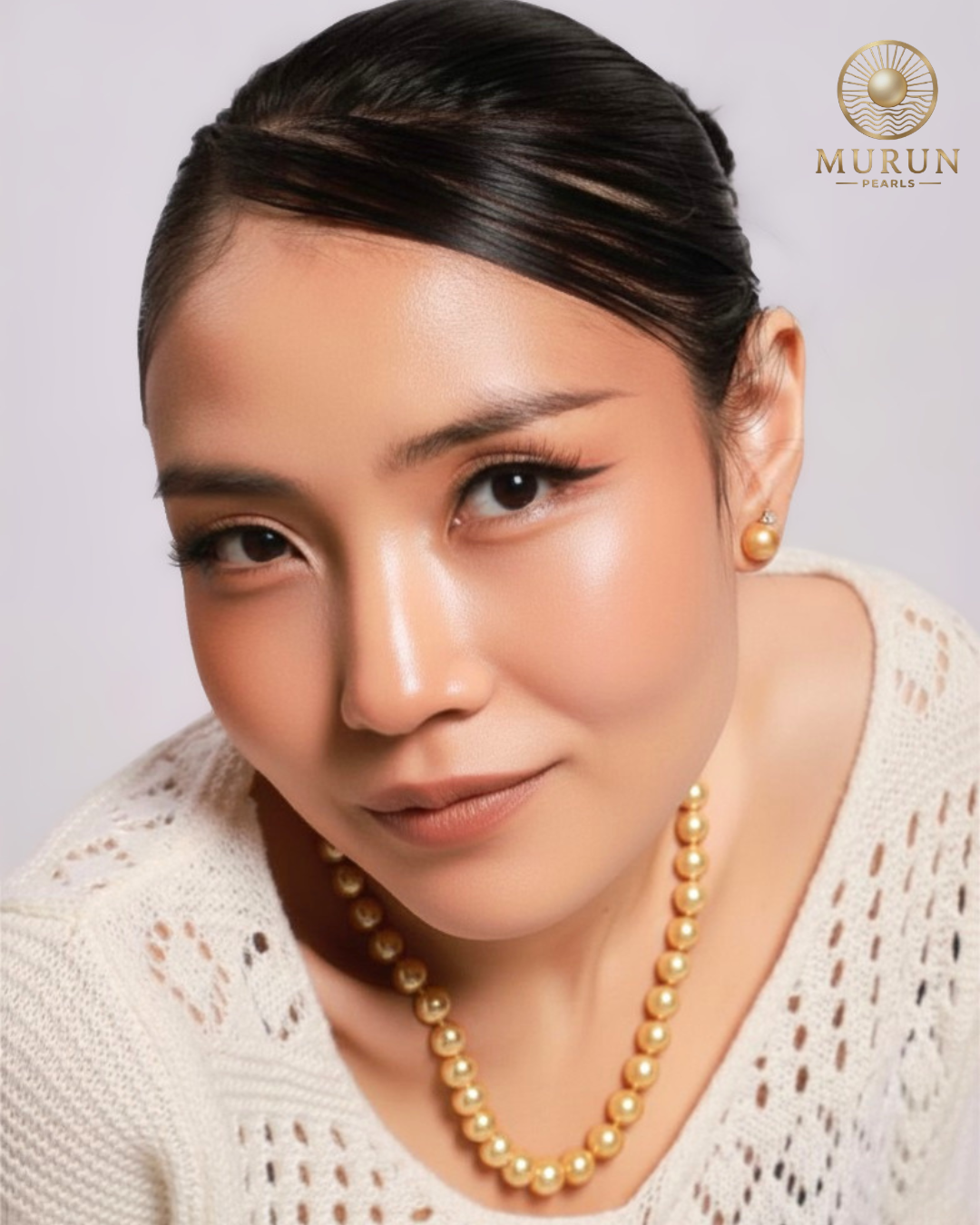 Eni woman models murun pearls bali