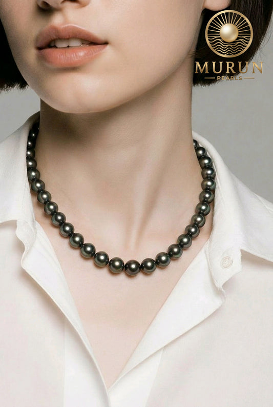Tahitian Pearl Necklace – Timeless Elegance by Murun Pearls
