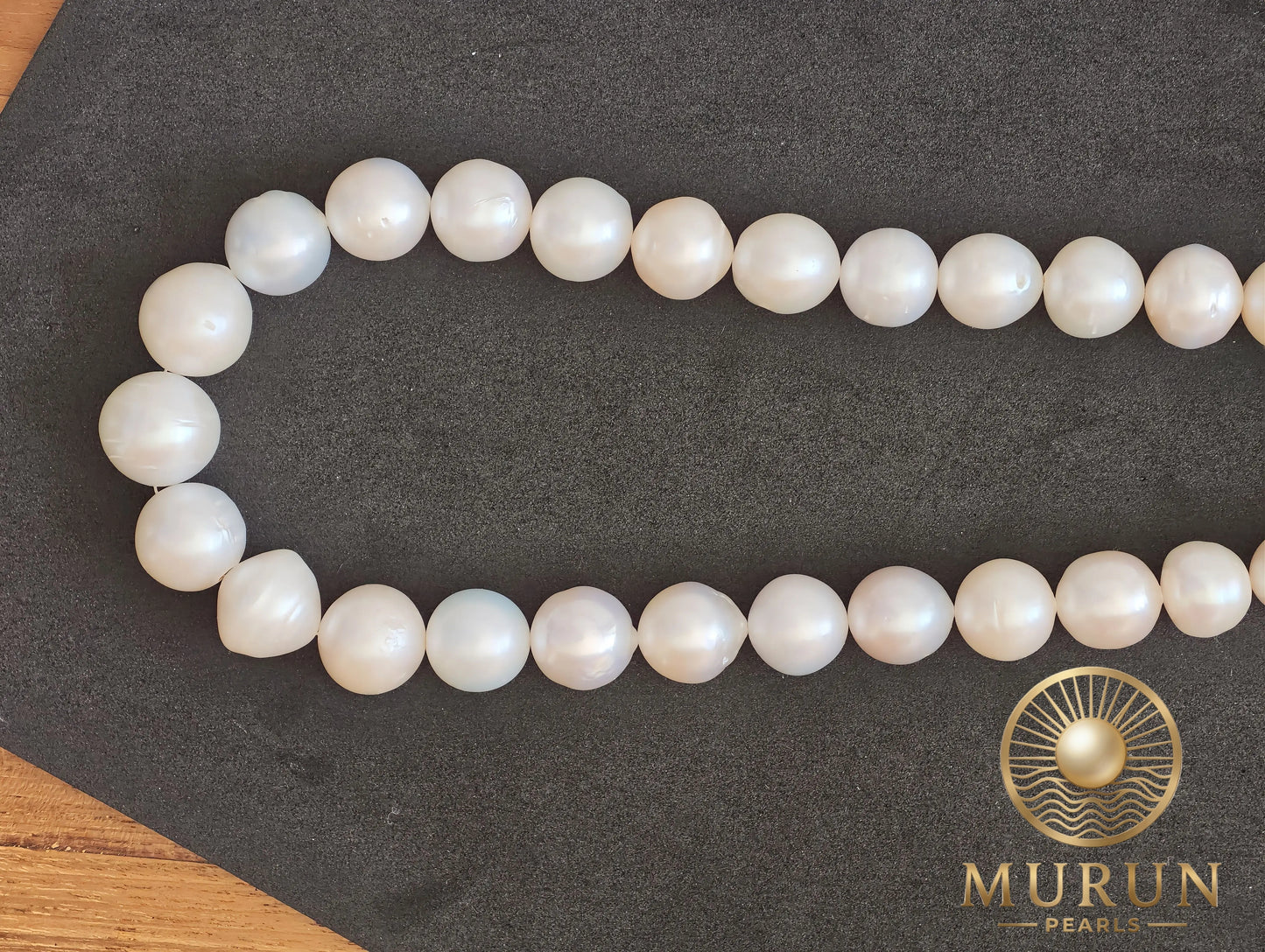 South Sea Pearl Necklace 13.4–17.8mm & 15.7-10.4 | Luxury White Pearls Bali